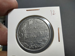 FRENCH POLYNESIA 5 FRANCS 1999 KM# 12 (G#30-12) - Frans-Polynesië