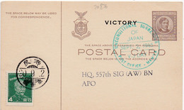 30836# ENTIER POSTAL COMMENWEALTH PHILIPPINES VICTORY UNCONDITIONAL SURRENDER OF JAPAN SEPT 2 1945 STATIONERY GANZSACHE - Philippines