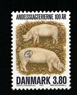 1987 Domestic Pig Michel DK 898 Stamp Number DK 841 Yvert Et Tellier DK 900  Xx MNH - Ungebraucht