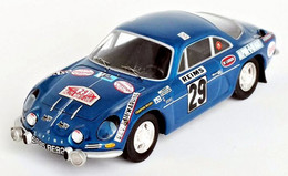 Alpine Renault A110 - J. Henry/G. Di Nicola - Rallye Monte Carlo 1972 #29 - Troféu - Trofeu