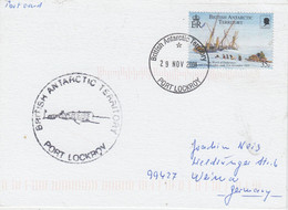 British Antarctic Territory (BAT)  Card  Ca Port Lockroy 29 NOV 2001 (AT225) - Covers & Documents