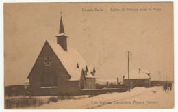 CPA-COXYDE-BAINS-Église St Antoine Sous La Neige - Koksijde