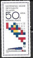 Islande 2018 N°1485 Neuf 50 Ans De La Maison Nordique - Neufs