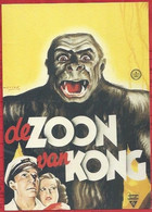 NL.- BOOMERANG. DE ZOON VAN KONG. SON OF KONG. COLLECTIE FILMMUSEUM. - Publicité