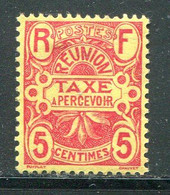 REUNION- Taxe Y&T N°6- Neuf Avec Charnière * - Timbres-taxe