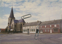 Gruitrode  : St. Gertrudfis Kerk       (  15 X 10.5 Cm )   Met Zegel - Meeuwen-Gruitrode