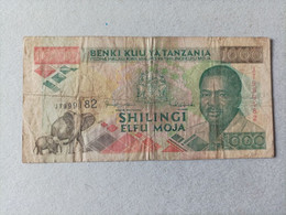 Billete De Tanzania De 1000 Schilingi, Año 1993 - Tanzanie