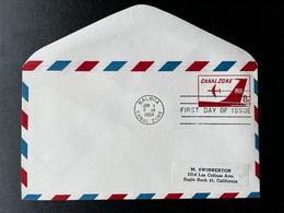 CANAL ZONE 1964 POSTAL HISTORY ENVELOP 8 CENTS 06-01-1964 - Zona Del Canale / Canal Zone