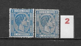 LOTE 2173A  /// CUBA     EDIFIL Nº: 44 NSG    ¡¡¡ OFERTA - LIQUIDATION - JE LIQUIDE !!! - Cuba (1874-1898)