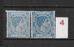 LOTE 2173A  /// CUBA     EDIFIL Nº: 44 NSG    ¡¡¡ OFERTA - LIQUIDATION - JE LIQUIDE !!! - Cuba (1874-1898)