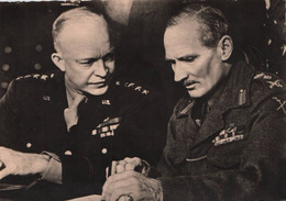 Militaria - Le Général EISENHOWER Et Le Maréchal MONTGOMERY - Personnage Armée Militaire - Personnages