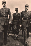 Militaria - Le Général DE GAULLE , LECLERC Et KOENIG  - Personnage Armée Militaire - Personen