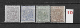 LOTE 2173A  /// CUBA     EDIFIL Nº: 31/34 NSG/*MH    ¡¡¡ OFERTA - LIQUIDATION - JE LIQUIDE !!! - Cuba (1874-1898)