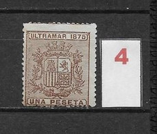 LOTE 2173A  /// CUBA     EDIFIL Nº: 34 NSG    ¡¡¡ OFERTA - LIQUIDATION - JE LIQUIDE !!! - Cuba (1874-1898)