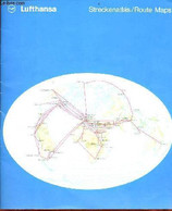 Brochure Lufthansa Streckenatlas/Route Maps. - Collectif - 0 - Maps/Atlas