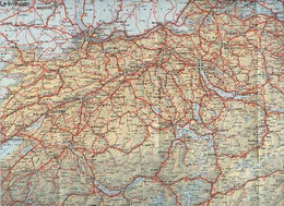 Une Carte En Couleur Dépliante Switzerland Suisse Schweiz. - Collectif - 0 - Maps/Atlas