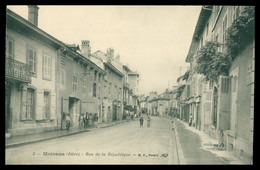 * MOIRANS - Rue De La République - Animée - 3 - Edit. B.F. - 1915 - Moirans