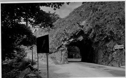 Xonrupt Longemer - Photo Format Carte Photo - Route Et Roche Du Diable - Xonrupt Longemer