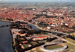 GF-TOULOUSE-31-Haute Garonne-STADE-Stadio-Stadium-Terrain Foot-Football-Piscine Et La Ville - Soccer