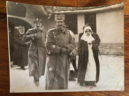 Balkans 1912-13 / Üsküb (Macédoine) Future Skopje Georges De Serbie Karađorđević Servian Crown Prince. 21,5 X 16,7 - Krieg, Militär