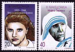 Macédoine - Europa CEPT 1996 - Yvert Nr. 91/92 - Michel Nr. 74/75 ** - 1996