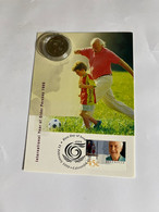 (4 M 14) Australia - Year Of Older Person 1999 Maxicard With 1999 Older Person Matching $ 1.00 Coin - Dollar