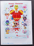 Japan Disney Character 2013 Mickey Cartoon Winnie Pooh Toy Story Dumbo Cat Hot Balloon (FDC) *odd Shape *unusual - Briefe U. Dokumente