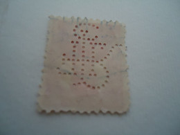 SWITZERLAND  USED STAMPS  PERFINS PERFIN - Perfins