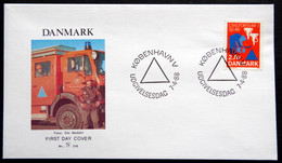 Denmark 1988 Civil Defence Agency's  MiNr.920  FDC  ( Lot Ks) - FDC