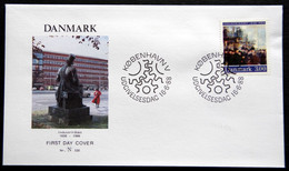 Denmark 1988 150 Years Of The Association Of Danish Industries  MiNr.924 FDC ( Lot Ks) - FDC