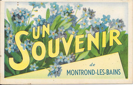 Un Souvenir De MONTROND-LES-BAINS - Souvenir De...