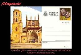 EUROPA. ESPAÑA. ENTEROS POSTALES. TARJETA ENTERO POSTAL 1981. TURISMO. IGLESIA CATEDRAL DE HUESCA - 1931-....