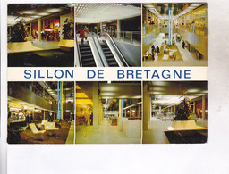 CPM DPT 44 SANT HERBLAIN , CENTRE COMMERCIAL  DU SILLON DE BRETAGNE, MULTIVUES - Saint Herblain