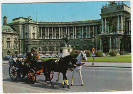 Wien - Neue Hofburg : FIAKER - (Österreich/Austria) - Taxi & Fiacre