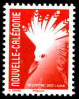 Nouvelle-Calédonie 2022 - Série Courante Le Cagou Rouge  - 1 Val Neuf // Mnh - Nuovi