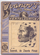 Tijdschrift Ivanov's Verteluurtjes - N° 198 - Samrok, De Zwarte Piraat - Sacha Ivanov - Uitg. Erasmus Gent - 1939 - Junior