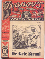 Tijdschrift Ivanov's Verteluurtjes - N° 174 - De Gele Straal - Sacha Ivanov - Uitg. Erasmus Gent - 1939 - Jugend