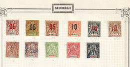 Mohéli YT 1/5, 17/22 Oblit Et N* Non Collés TB - Used Stamps