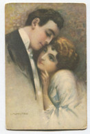 Love Couple, Year 1924 / C. Monestier Painter - Monestier, C.