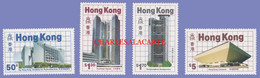 HONG KONG 1985  NEW BUILDINGS  S.G. 503-506  U.M - Unused Stamps