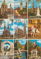 Postcard Austria Wien Multi View - Wien Mitte