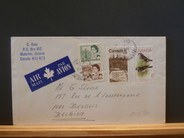 101/730  LETTER CANADA POUR LA BELG. - Briefe U. Dokumente