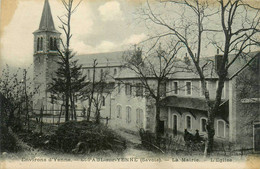 St Paul Sur Yenne * Vue Sur La Mairie Et L'église Du Village - Andere & Zonder Classificatie