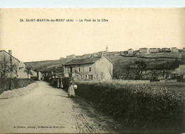 St Martin Du Mont * Route Et Le Pied De La Côte - Zonder Classificatie