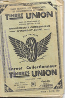 Carnet Timbres Union Des Commerçants - Groupements Commerciaux D'Indre-et-Loire, Tours - 1900 – 1949