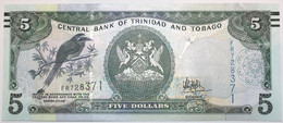 Trinitad Et Tobago - 5 Dollars - 2016 - PICK 47c - NEUF - Trinidad & Tobago