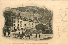 St Geniez En Dromon * La Place Théopolis * Environ De Sisteron * Attelage - Sonstige & Ohne Zuordnung