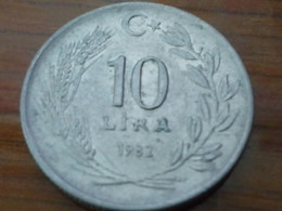 TÜRKİYE -10 TL.- 1982 - Turquie