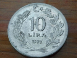 TÜRKİYE -10 TL.- 1982 - Turquie