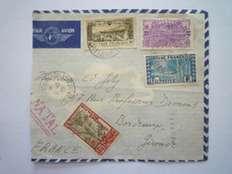 2022 - 4516  Devant D' Enveloppe Au Départ De ST LAURENT-du-MARONI  à Destination De BORDEAUX  1939   XXX - Lettres & Documents